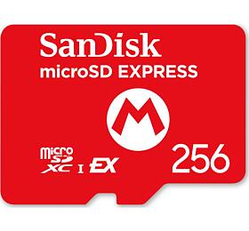 Paměťová karta Sandisk Switch 2 microSD Express card