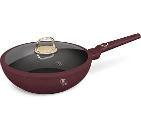 BERLINGERHAUS Pnev wok s poklic a titanovm povrchem 28 cm Leonardo Collection BH-8034
