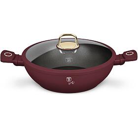BERLINGERHAUS Pnev wok s poklic a titanovm povrchem 30 cm Leonardo Collection BH-8035