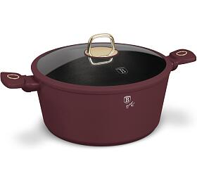 BERLINGERHAUS Kastrol s titanovm povrchem a poklic 30 cm Leonardo Collection BH-8043