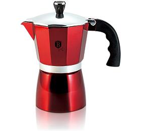 BERLINGERHAUS Konvice na espresso 6 lk Burgundy Metallic Line BH-8563