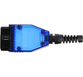 Zstrka OBD-II s 16 piny pro mont vlastnho kabelu MECHANIC CABLE 31, modr SIXTOL