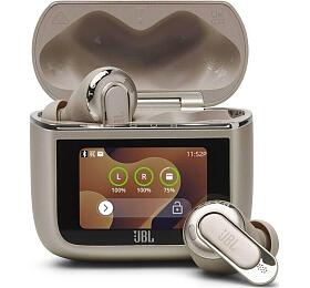 Bezdrtov sluchtka JBL Tour Pro 3, Latte