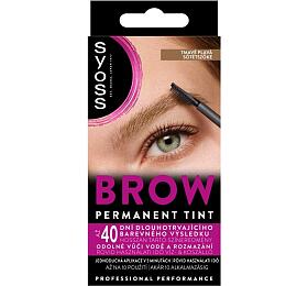 Syoss Brow Tint permanentn barva na obo Tmav blond 17ml