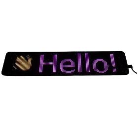 LED matrix panel "Devil eyes" 11 x 49,2cm CARCLEVER
