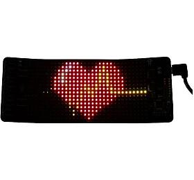 LED matrix panel "Devil eyes" 7 x 18cm CARCLEVER