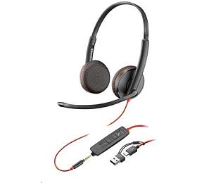 HP Poly BW 3225 USB-C HS +USB-C/A (Bulk) (8X229A6)
