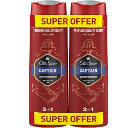 Old Spice SG 2x400ml Captain