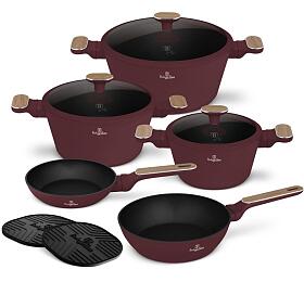 BERLINGERHAUS Sada ndob s titanovm povrchem 10 ks Leonardo Nordic Collection BH-8305