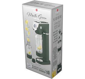 BERLINGERHAUS Vrobnk sody SODABAR + 2 lahve Matte Green Collection BH-9785