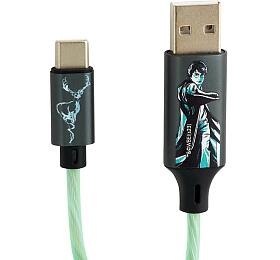 USB-C kabel Lazerbuilt Light Up Harry Potter USB-C