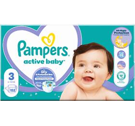 Pampers ActiveB Mega Box S3 (152ks/FOL)