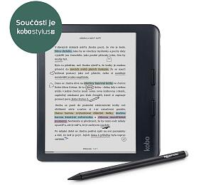 Rakuten Kobo Libra Colour Black & stylus bundle