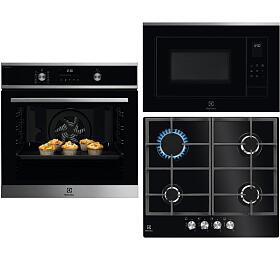 SET Trouba ELECTROLUX EOD6P77WX + Mikrovlnn trouba ELECTROLUX 600 FLEX LMS4253TMX + Plynov deska Electrolux KGG6426K