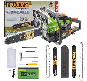 Benznov etzov pila Procraft GS-58X / GS-58X