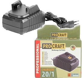 Nabjeka pro 20V Li-ion baterie Procraft 20/1 / 20/1