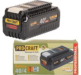 Baterie akumultorov 40V Li-ion, 4000mAh Procraft 40/4 / 40/4
