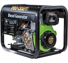 Dieselová elektrocentrála Procraft DP55 / DP55