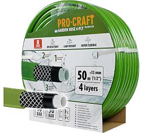 Zelen zahradn hadice Procraft PR-4GH1350 4 vrstvy, 1/2" 50 m / PR-4GH1350