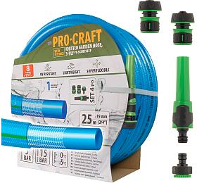 Modr zahradn hadice Procraft PR-3KGH1925F / PR-3KGH1925F