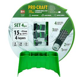 Zelen zahradn hadice Procraft PR-4GH1915F / PR-4GH1915F