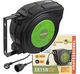 Samonavjec prodluovac kabel, buben Procraft EK15N / EK15N