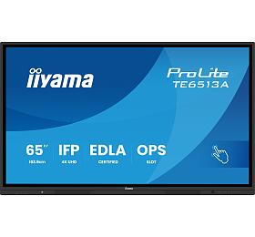 65" IIYAMA TE6513A-B1AG:IPS,4K,40P,EDLA