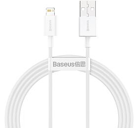 Baseus CALYS-B02 USB A (M) - Lightning 2,4A 1,5 m (bílý)