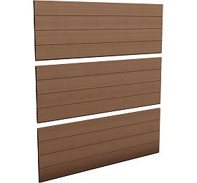 Plotový panel Keter FENCE KIT hnědý, 3× panel