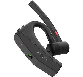 Bluetooth bezdrtov sluchtko FIXED Talk Pro s ENC a otevenou konstrukc, ern