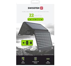 SWISSTEN SKLÁDACÍ SOLÁRNÍ PANEL 22W