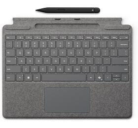 Microsoft Surface Pro Keyboard + Slim Pen 2 Bundle (Platinum), Commercial, ENG (8X8-00185)