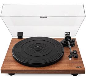 Gramofon JVC AL-E534M, hnědý