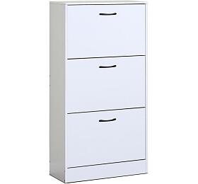 Botník, mdf, bílá, ABO-G1016 WT Autronic