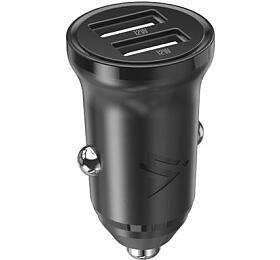 Autoadaptér USB iPEAX CL-01 Black