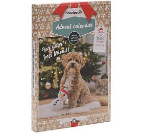 Beeztees PAW Adventní kalendář pro psy 100g