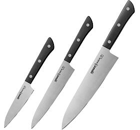 Samura HARAKIRI Sada 3 nožů (černá) (SHR-0220B)