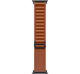 Apple Watch 49mm Terra Cotta Alpine Loop - Small - Black Titanium Finish