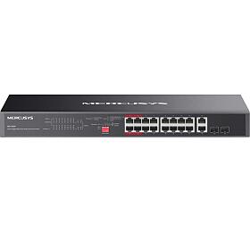 Mercusys MS120GP 20xGb desktop switch(16xPOE+)