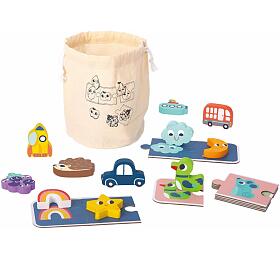 Pexeso TOOKY TOY TH324 Hmatové pexeso