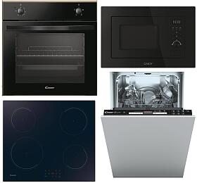 SET Trouba Candy FIDC N100 + Mikrovlnn trouba Candy CA20FMW7NB Wave 600 + Indukn deska Candy CI642CBB/1 + Myka Candy CDIH 2D949