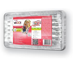 viGO grilovací tácky Quickpack, 4 ks