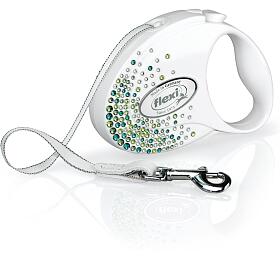 Flexi Vodítko Glam Splash S pásek 3m Leaf
