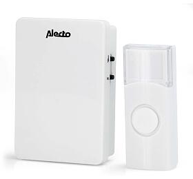 Bezdrátový zvonek Bílý Alecto ADB-11WT