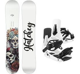 Hatchey Snowboardov set Eternity + Tactic, black