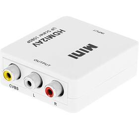 Převodník 3x RCA výstup/HDMI CABLETECH KOM0982