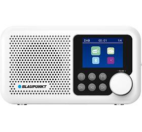 Rádio BLAUPUNKT DR8WH, 2.4" LCD, DAB+,FM, RDS, Bluetooth, bílý