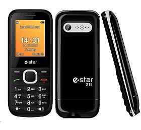 Mobiln telefon eSTAR X18 Dual Sim, stbrn