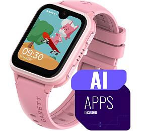 Garett Smartwatch Kids Vibe AI 4G AMOLED Pink (VIBE_AI_4G_PNK)