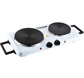 Techwood TPE2501 elektrický vařič dvouplotýnkový